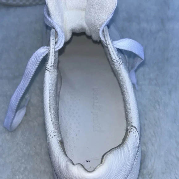 EUC Paul Green Unity Platform Sneaker Sz UK 4 = US 6.5 White Leather Retail $455 - Picture 7 of 9